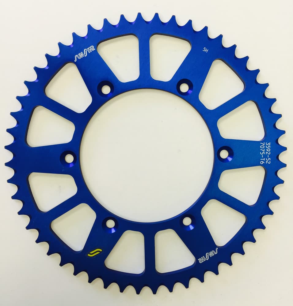 Sunstar 520 Rear Aluminum Sprocket - Image 34