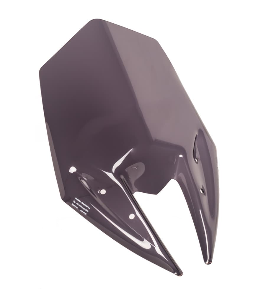 WINDSCREEN NAKED HEADLIGHT MOUNT SMOKE - Image 69