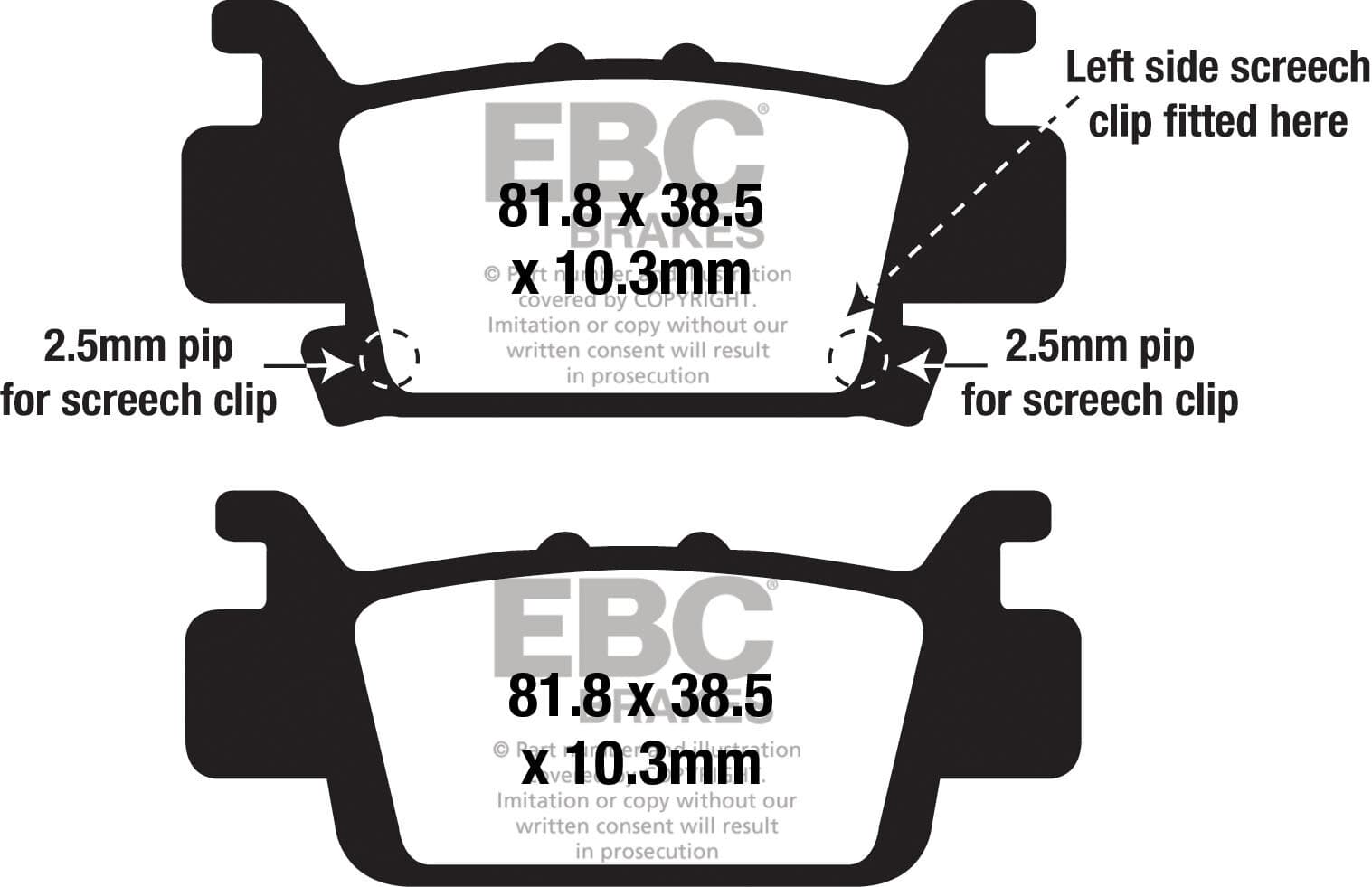 EBC Brake Pad - Severe Duty - Image 227
