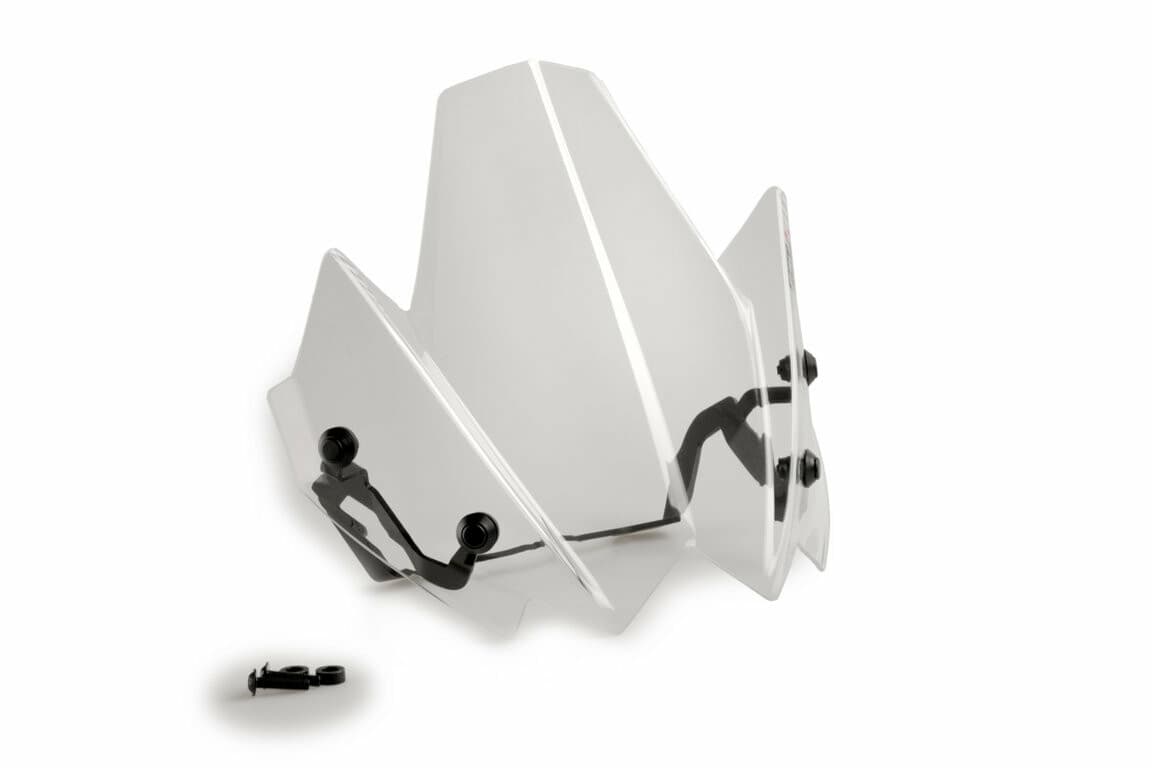 WINDSCREEN NAKED HEADLIGHT MOUNT SMOKE - Image 23