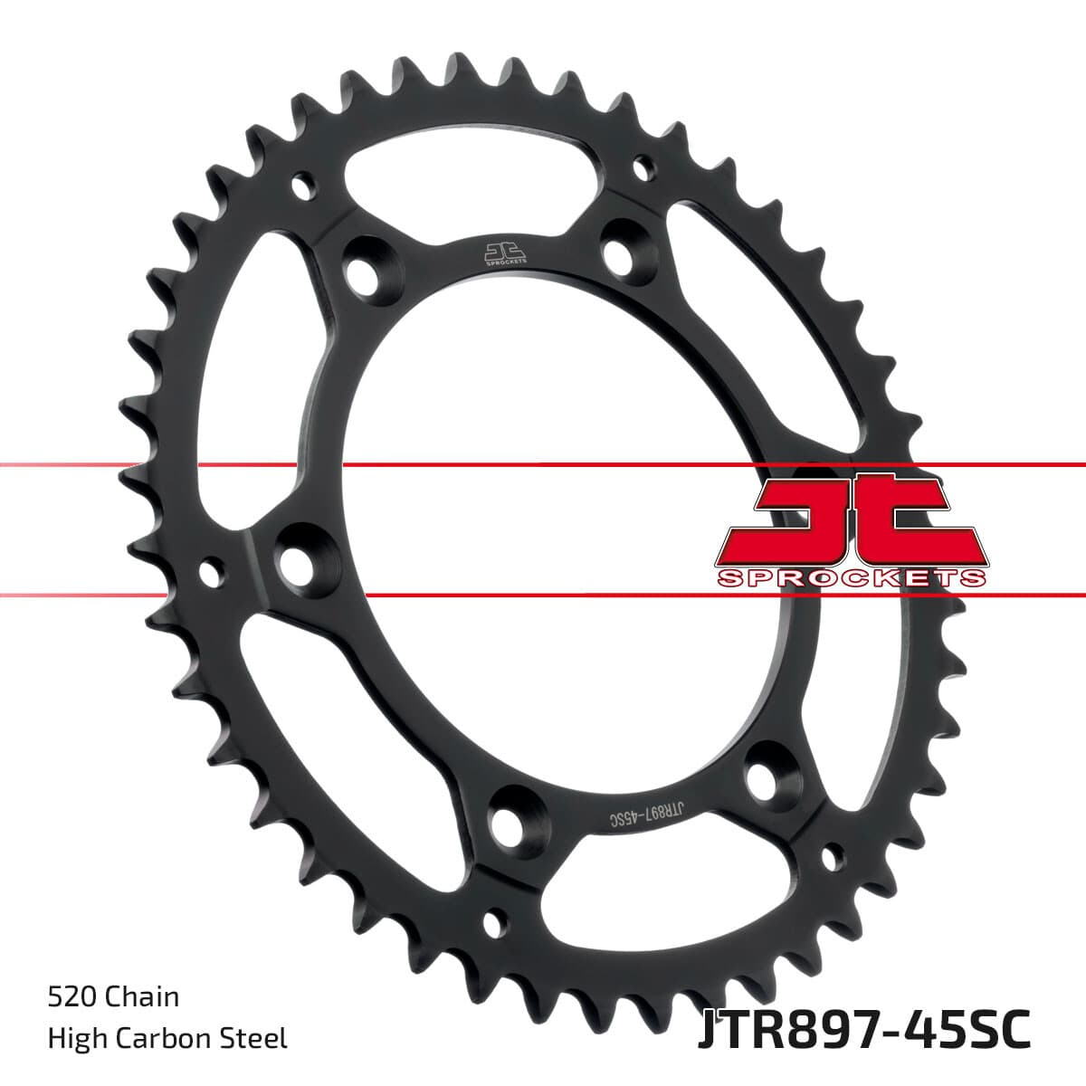 JT Rear Steel Sprocket 525 Pitch - Image 68