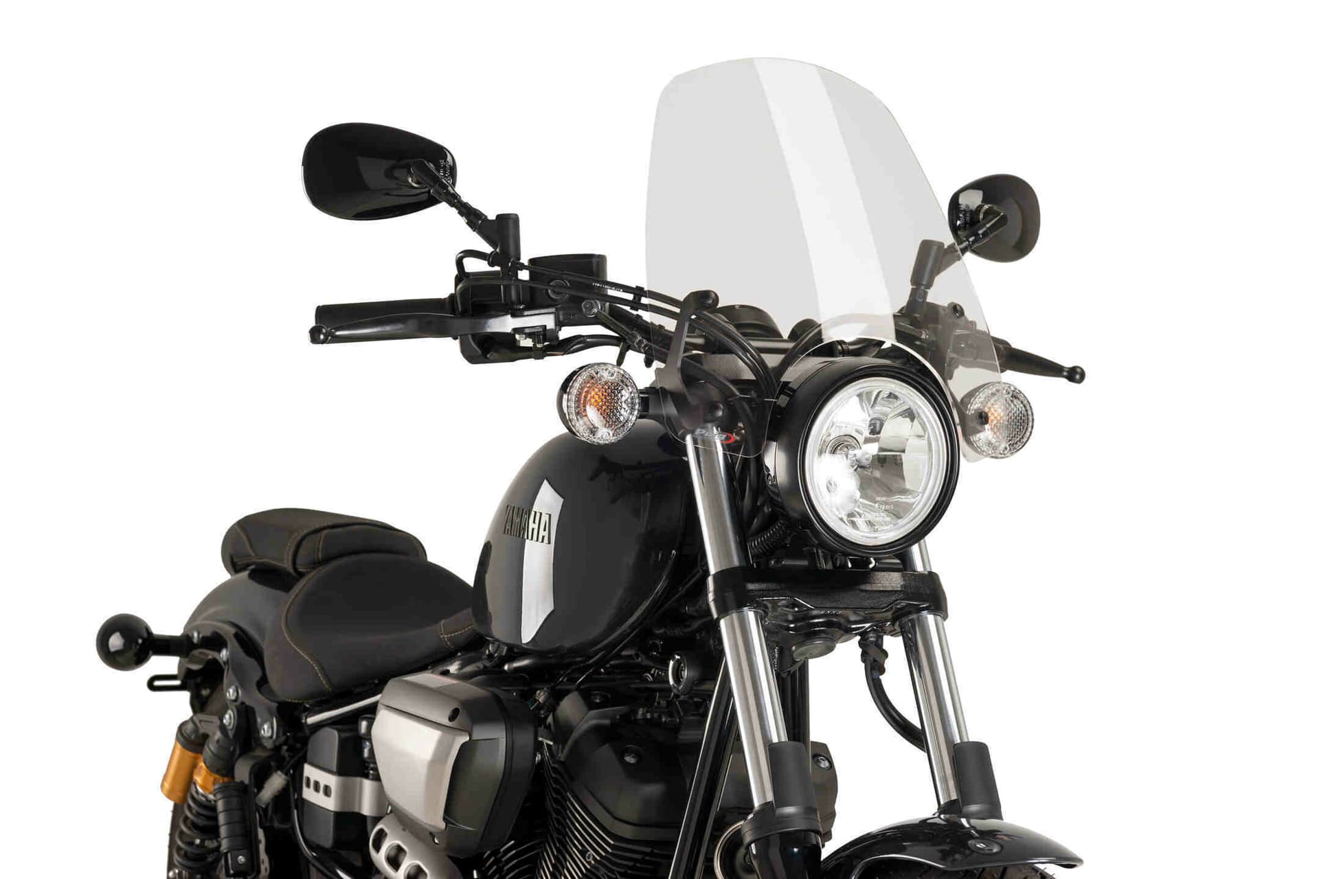 WINDSCREEN NAKED HEADLIGHT MOUNT SMOKE - Image 149