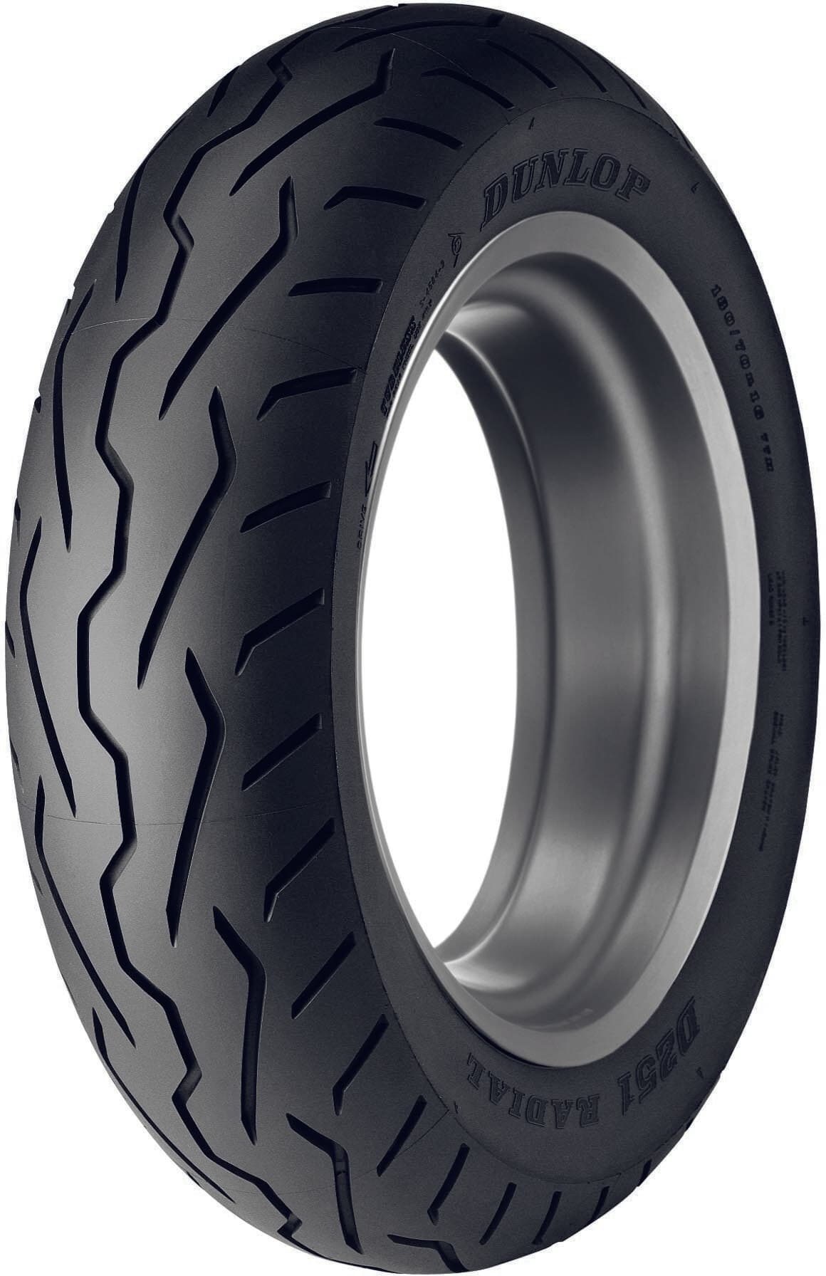 Dunlop D251 Front Motorcycle Tire - Image 34