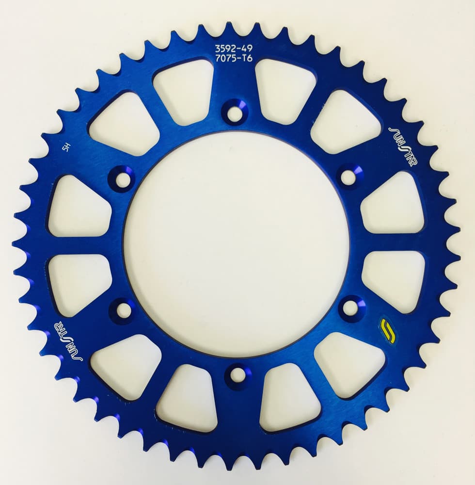 Sunstar 520 Rear Aluminum Sprocket - Image 18
