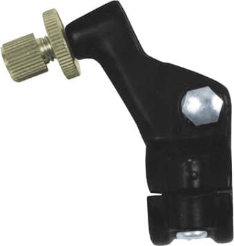 BRAKE PERCH W/MIRROR MOUNT BLACK