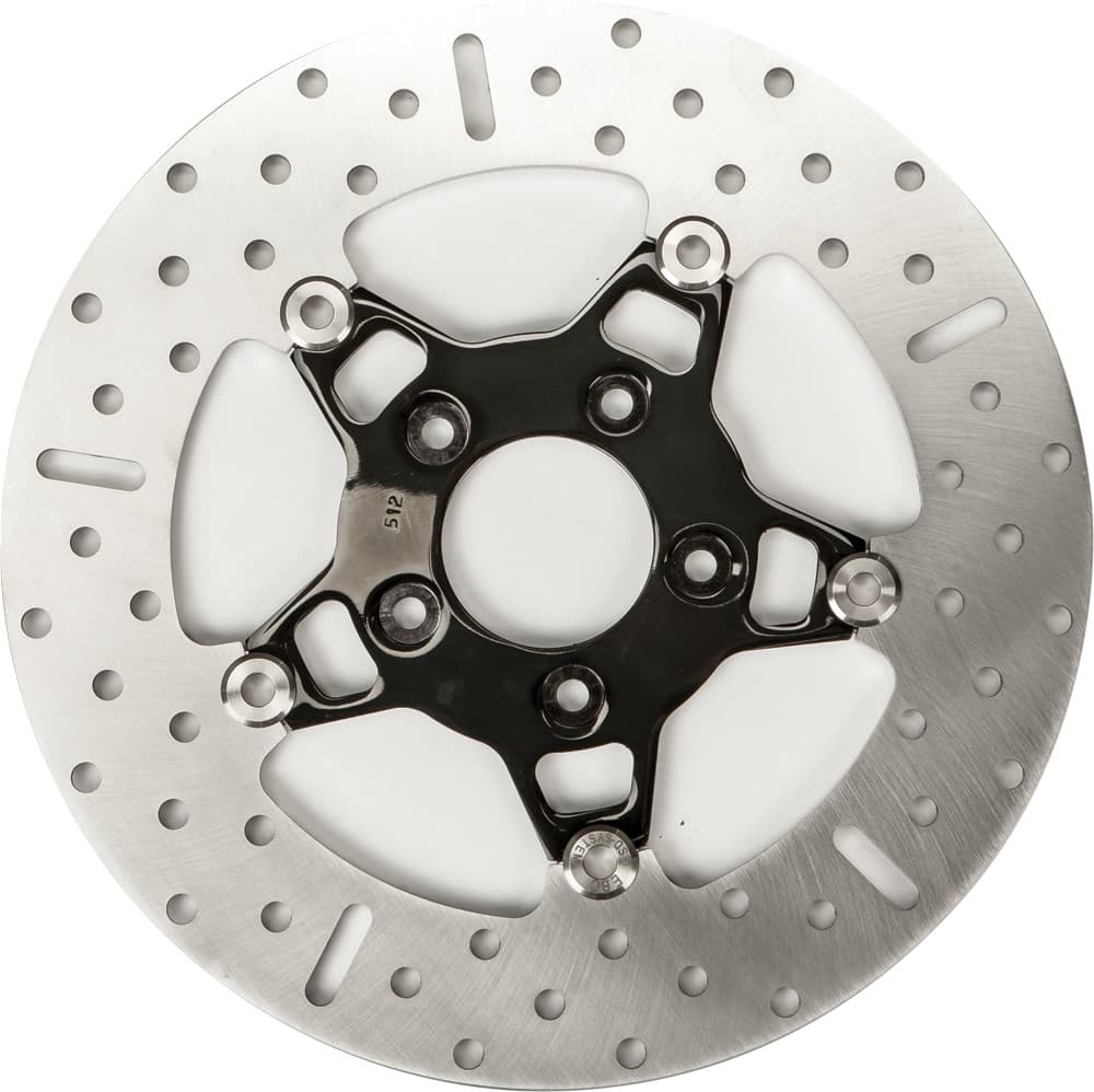 V-TWIN STREET ROTOR FSD006CBLK FLOATING 5 SPOKE FRONT - Image 5