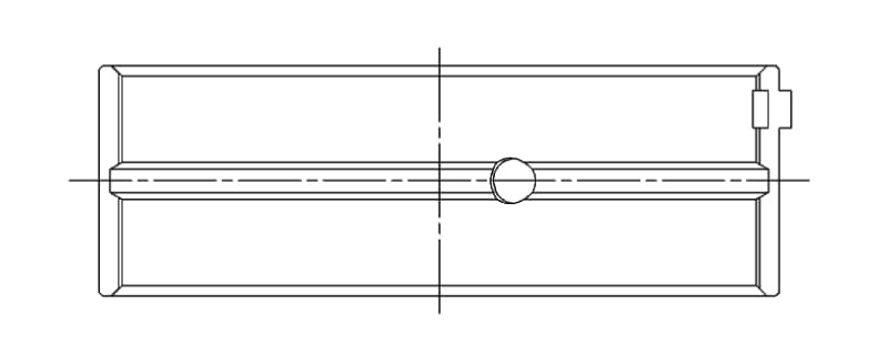 ACL Main Bearing Set for Acura D16A1 Honda H22A4 F23A 0.25mm Oversized - Image 3