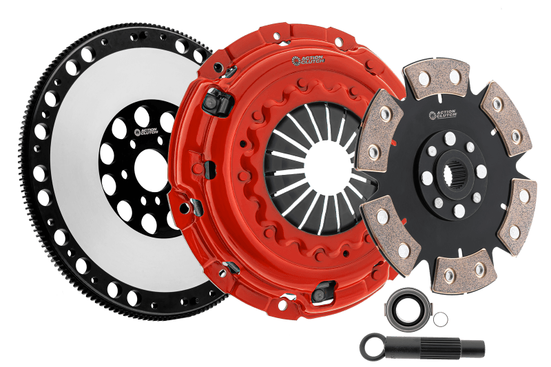 Action Clutch Stage 4 Single Diaphragm Clutch Kit 1MD Unsprung MIBA Ceramic