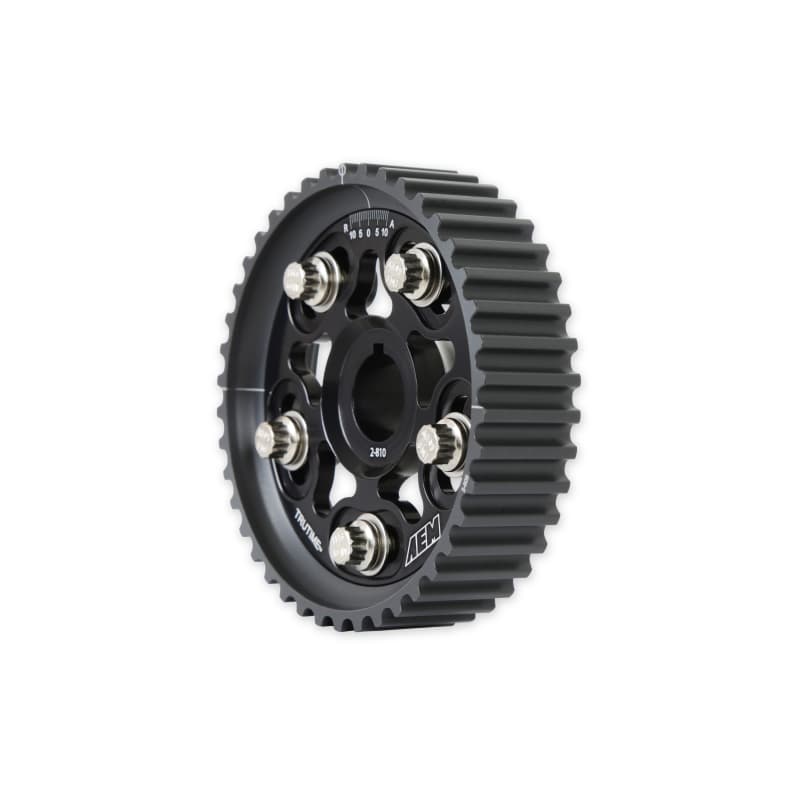 AEM Tru-Time Adjustable Camshaft Gears 23-801BK for High-Performance Engines - Image 5