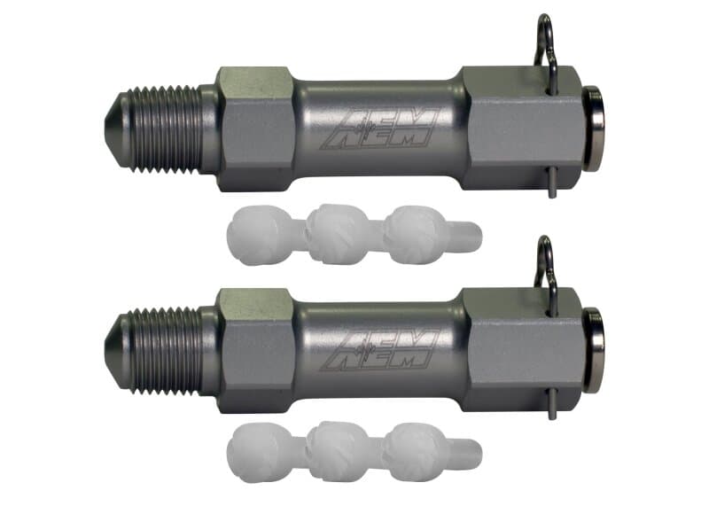 AEM V3 Water/Methanol Injectors (Qty 2) with Interchangeable Swirl Generators... - Image 2
