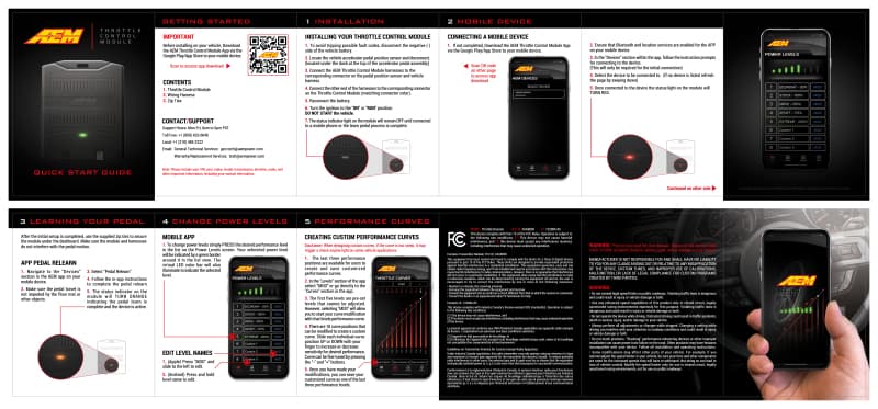 AEM Throttle Control Module Wireless Programmable with Phone App - Image 3