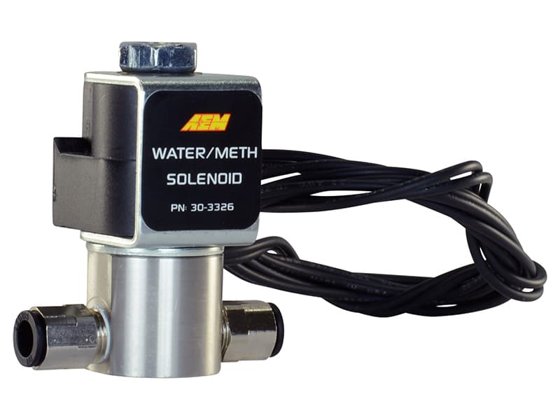 AEM Water/Methanol Solenoid Valve 12V Stainless Steel Body for WMI Systems - Image 4