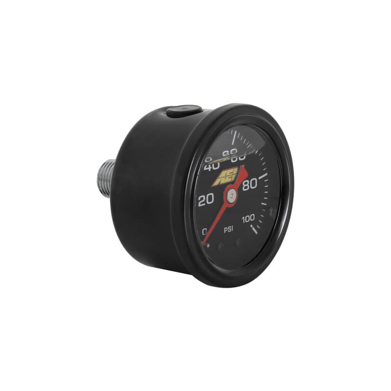 AEM Mechanical Fuel Pressure Gauge for AEM Fuel Rail 1/8" NPT Port - Image 3