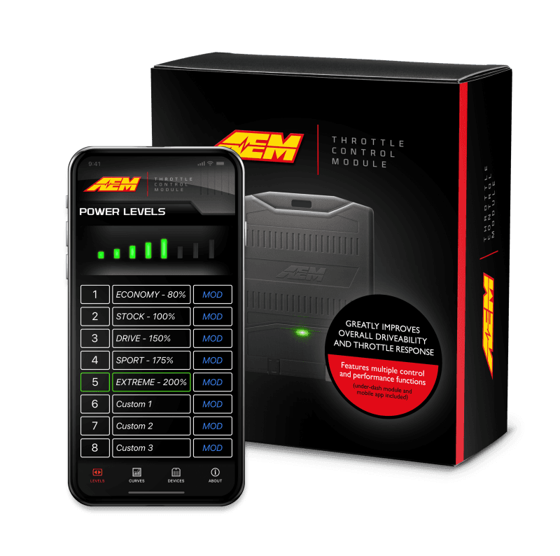 AEM Throttle Control Module Wireless Programmable with Phone App
