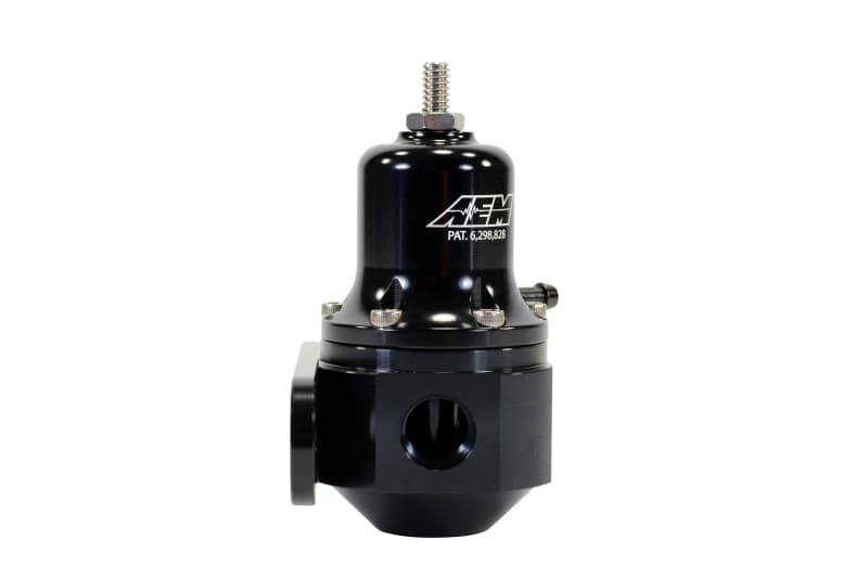 AEM Fuel Pressure Regulator Universal High Capacity Adjustable Black Anodized - Image 4