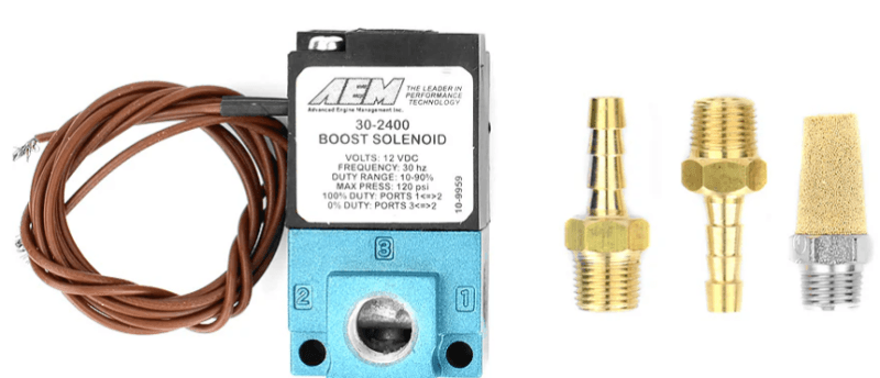 AEM Boost Control Solenoid Corrosion-Resistant 100 PSI Pressure Tested - Image 3