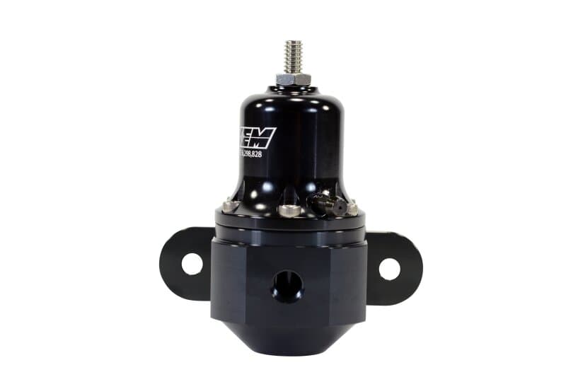 AEM Fuel Pressure Regulator Universal High Capacity Adjustable Black Anodized - Image 2