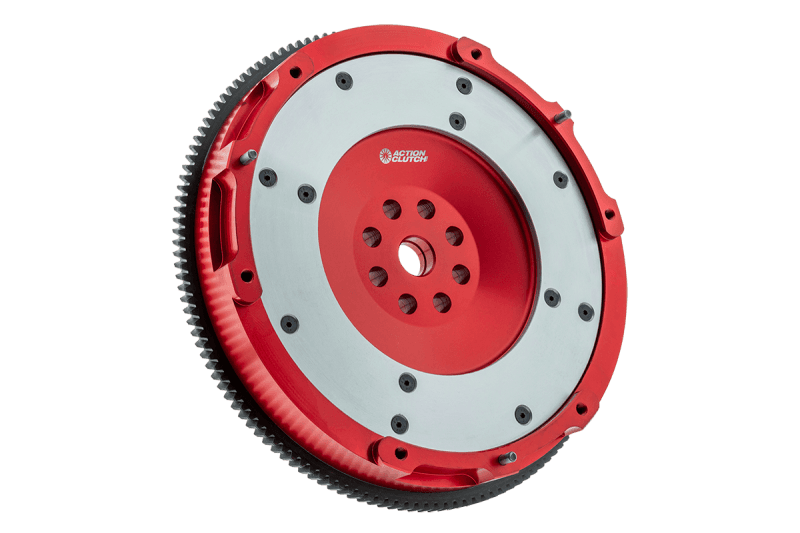 Action Clutch Flywheel Aluminum Lightweight 6061-T6 Billet Steel Ring Gear