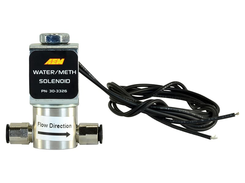 AEM Water/Methanol Solenoid Valve 12V Stainless Steel Body for WMI Systems