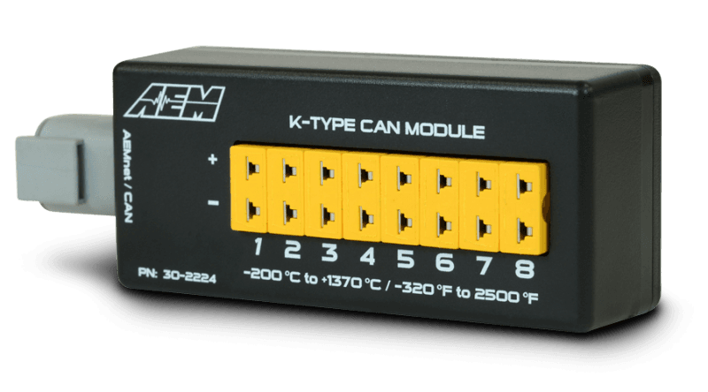 AEM 8-Channel K-Type EGT Sensor Module with CANbus Connectivity - Image 2
