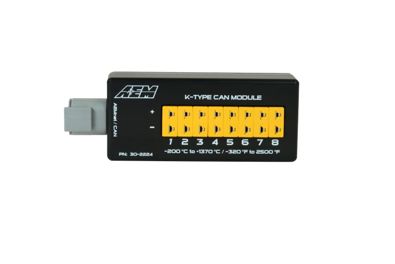 AEM 8-Channel K-Type EGT Sensor Module with CANbus Connectivity - Image 3