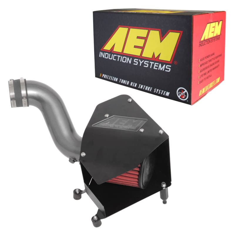 AEM Induction Cold Air Intake for Chevy C6 with Dryflow Synthetic Filter - Image 5
