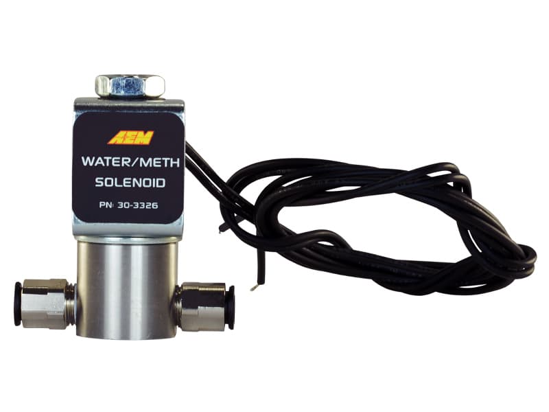 AEM Water/Methanol Solenoid Valve 12V Stainless Steel Body for WMI Systems - Image 3