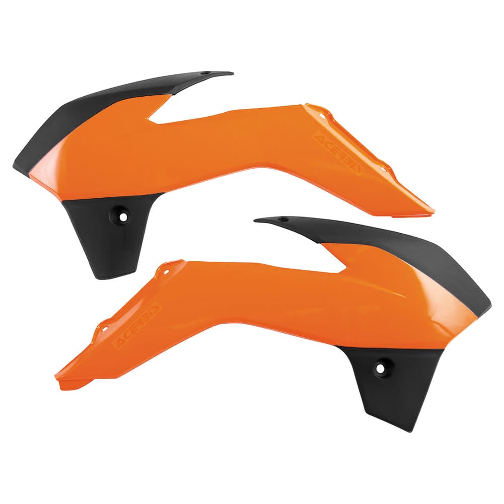 Acerbis Lower Radiator Scoops Black - Image 37