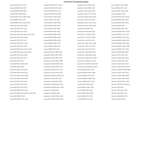 Sprocket Fastener Double Locked Sprocket Bolt Kit - Image 19