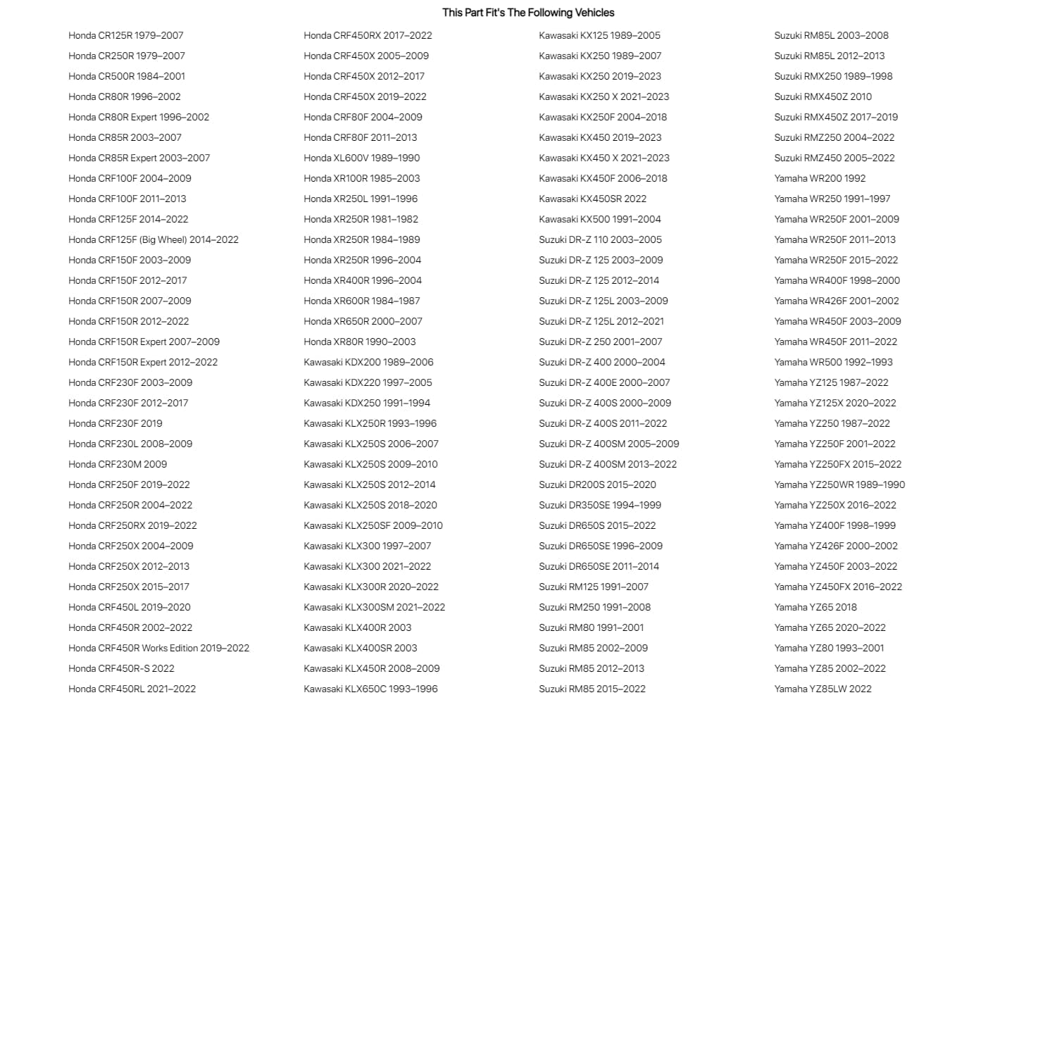 Sprocket Fastener Double Locked Sprocket Bolt Kit - Image 18