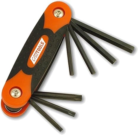 Folding Hex/Torx Key Set