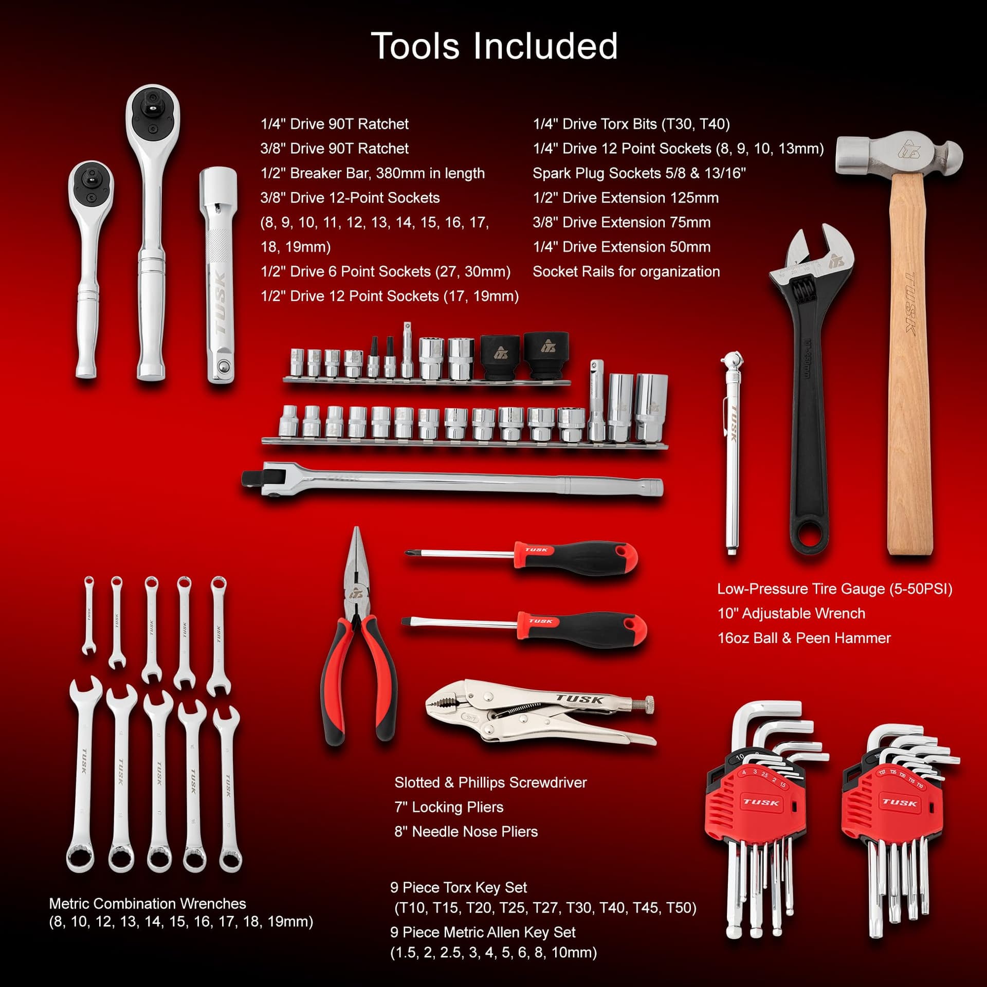 Tusk UTV Tool Roll Kit - Image 7
