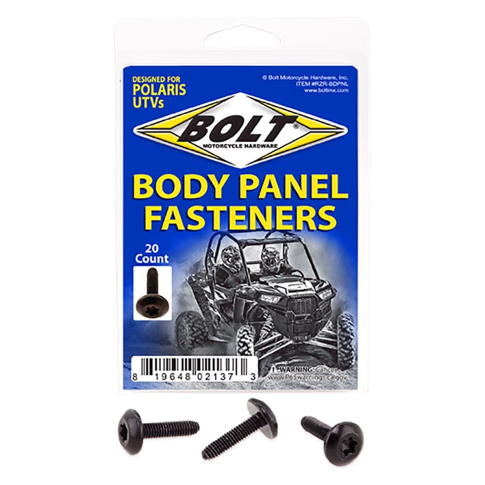 UTV Body Panel Fasteners Screws 10/pk