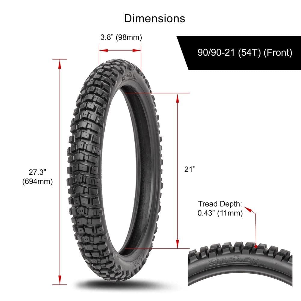 Tusk 2Track Adventure Tire - Image 24
