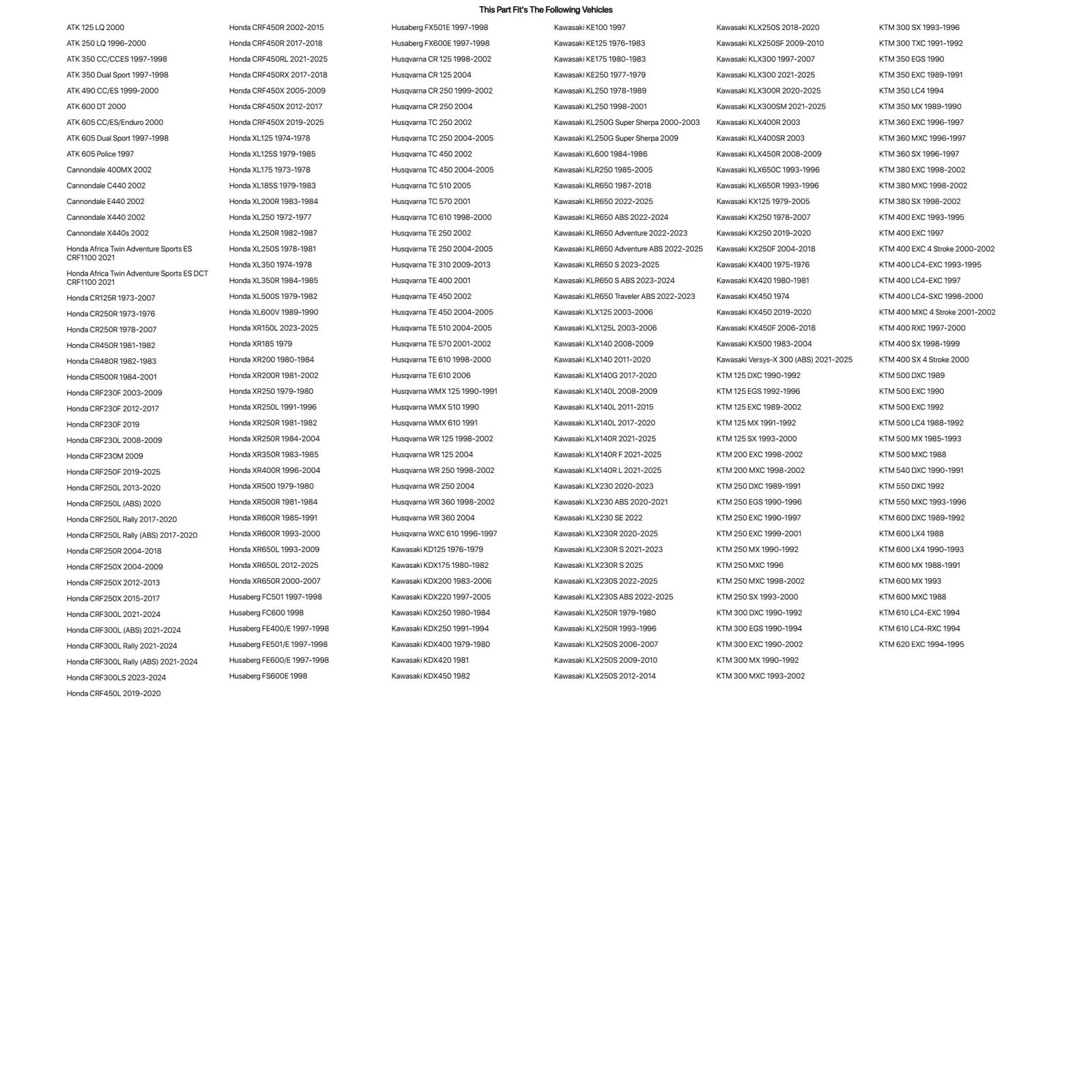 Tusk T-10 Aluminum 7/8" Handlebar - Image 37