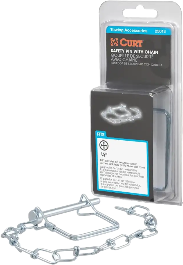 Curt Safety Pin With Chain