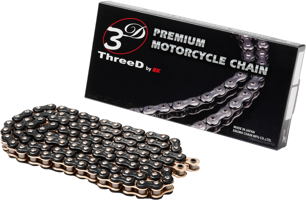 CHAIN GP RV NX2-RING 520-120L BLK/GLD