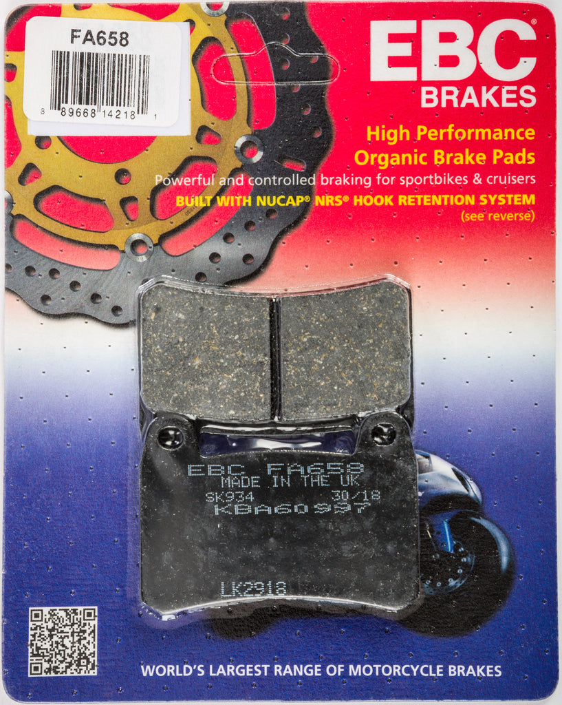 Organic Brake Pads