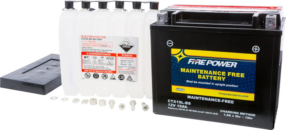 Fire Power Maintenance Free Battery CTZ7S-BS