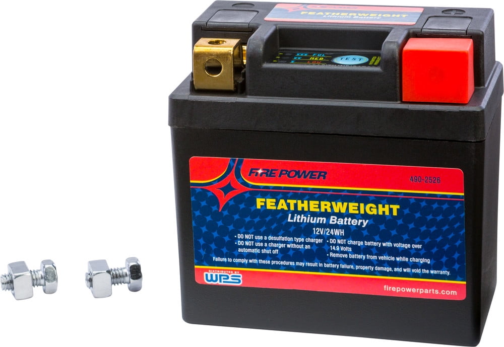 Fire Power Featherweight Lithium Battery 190 Cca Hjt9b-fp-il 12v/36wh
