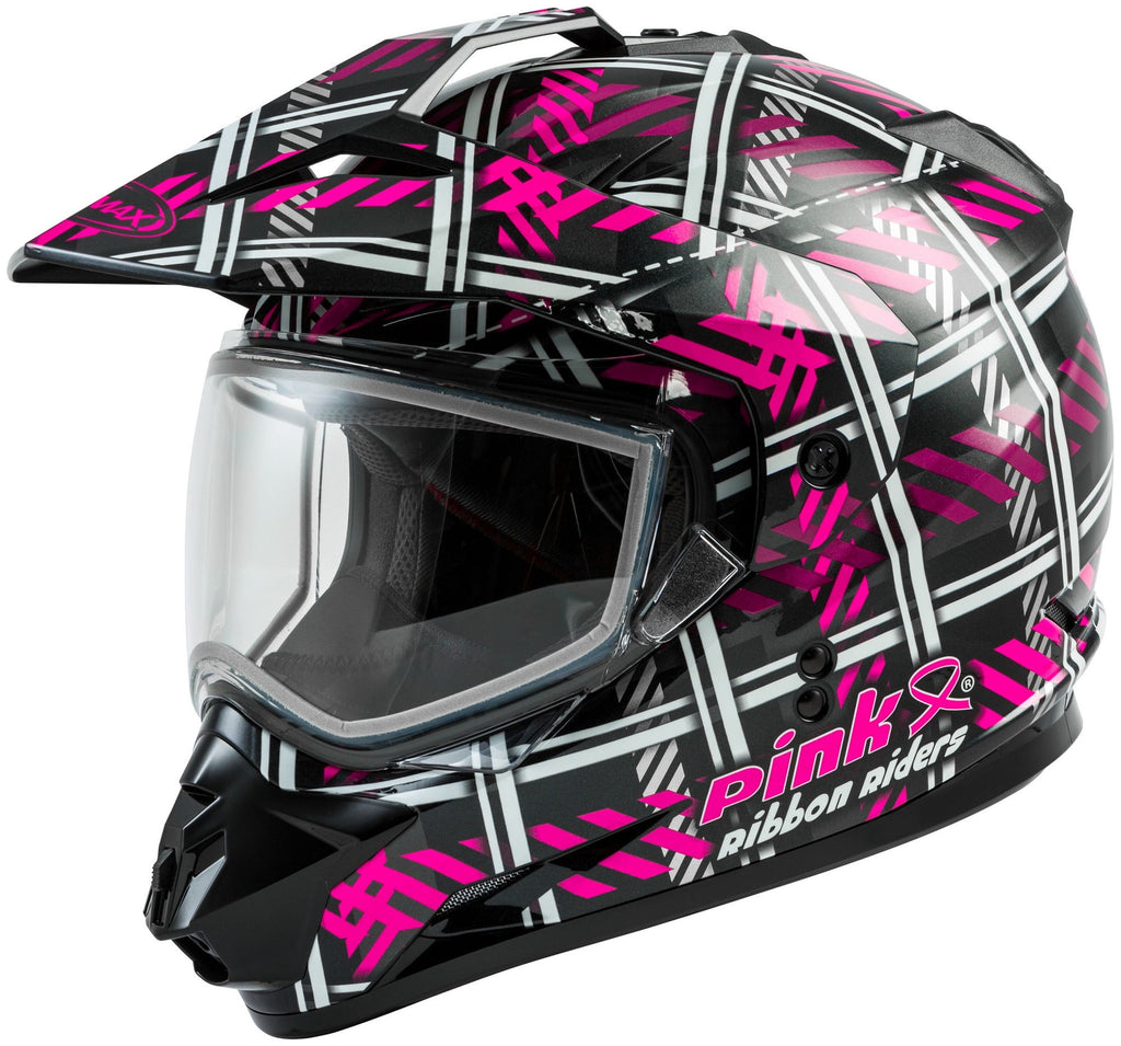 GMAX G-Max GM-11S Pink Ribbon Riders Womens Helmet