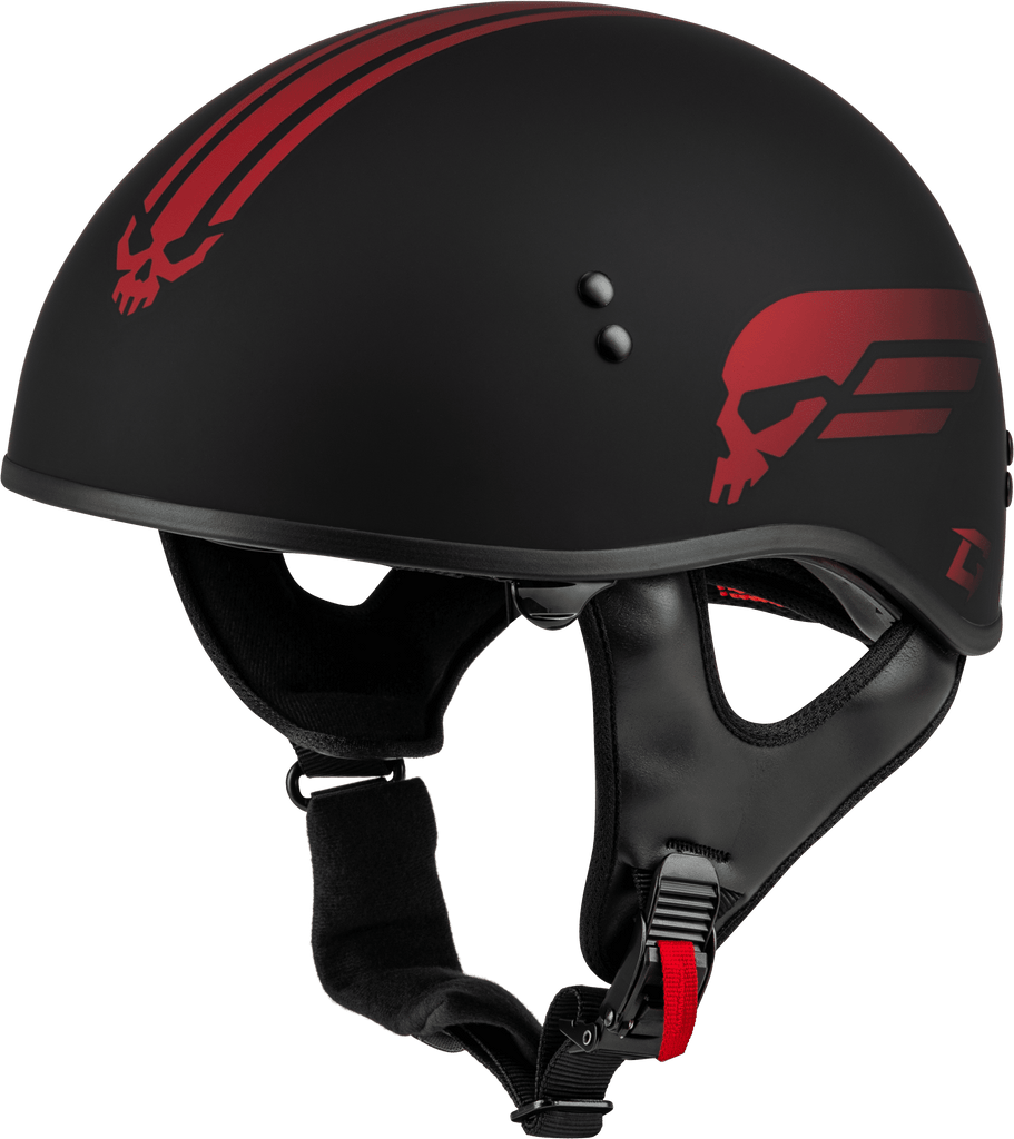 HH-65 RETRIBUTION HELMET MATTE BLACK/SILVER MD