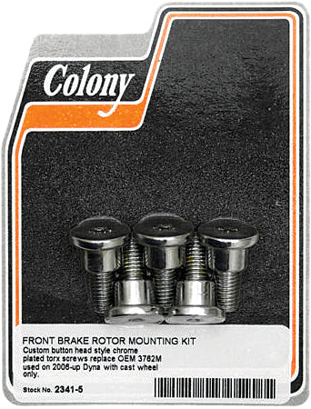 Brake Rotor Screw Kit