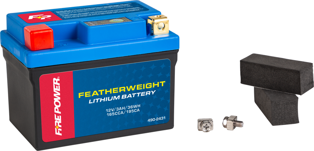 Fire Power Featherweight Lithium Battery 190 Cca Hjt9b-fp-il 12v/36wh