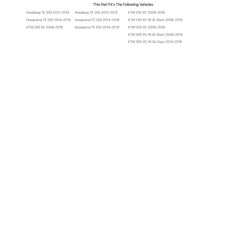 Tusk Exhaust Flange Support