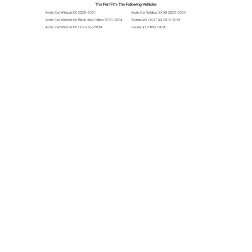 Tusk Quiet-Glide UTV Rear Trailing Arm Guards