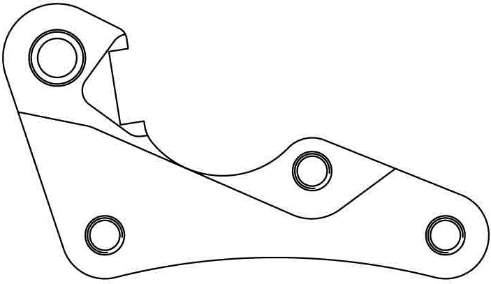 Tsunami 280mm Replacement Bracket