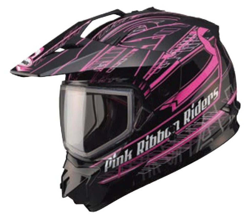 GMAX GM-11S Dual Sport Vertical Dual Pane Shield Snow Helmet