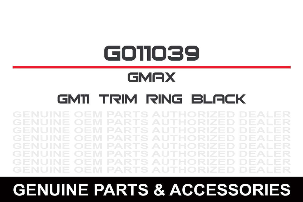GMAX GM-11D Replacement Bottom Trim Ring Rubber