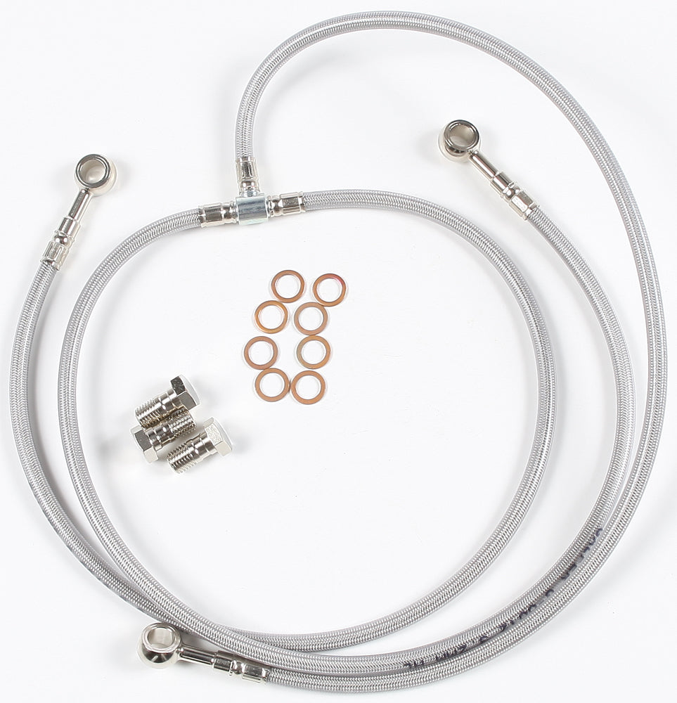 Front 3 Line Stainless Steel Hydraulic Brake Line